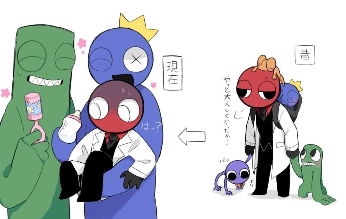 rainbow friends turned into babies thumbnail