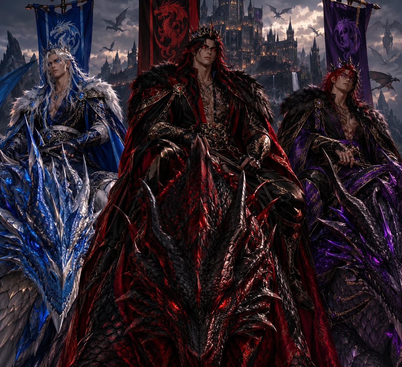 Three dragon kings-Rulers of the greatest dragon nation thumbnail