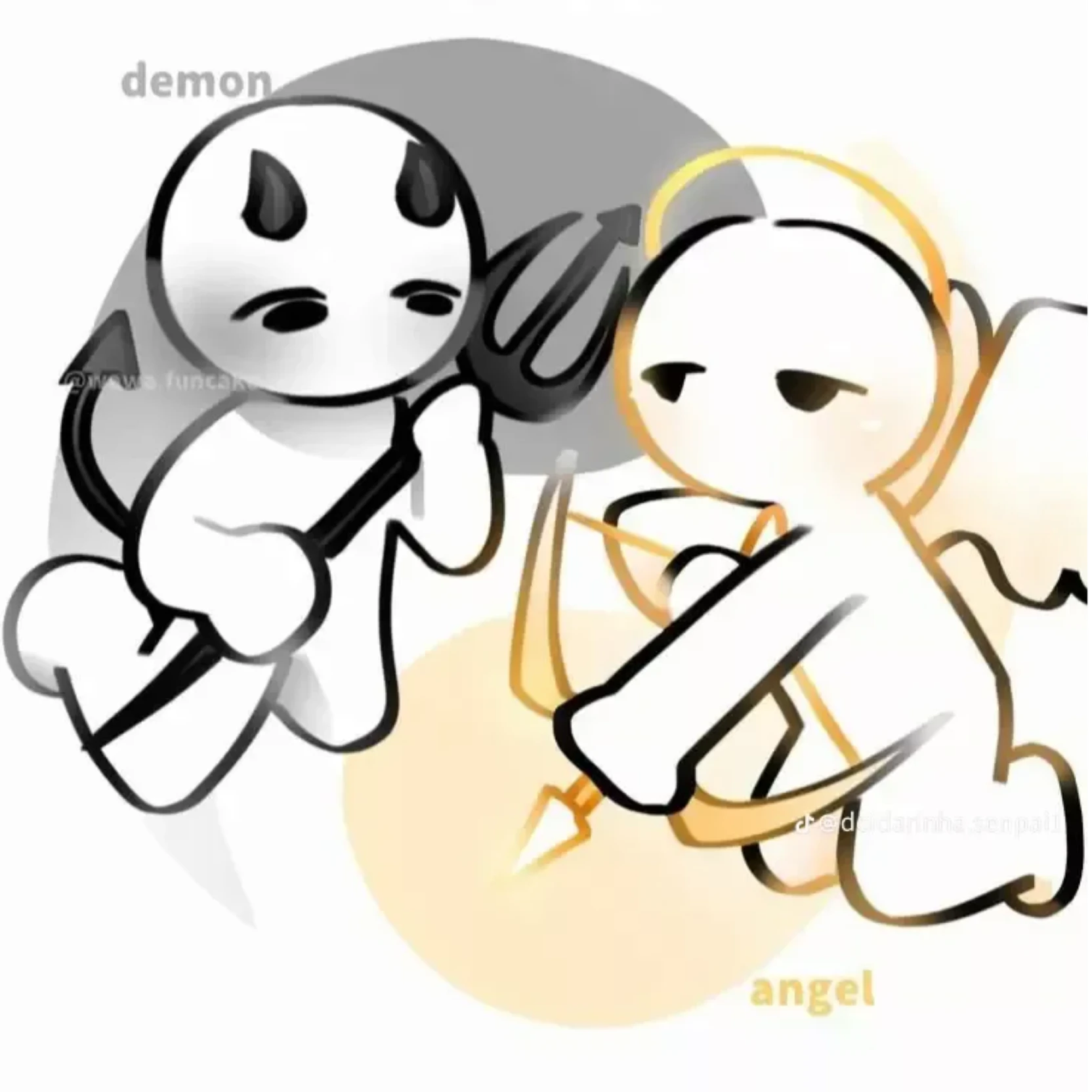 Angel and demon♥ thumbnail