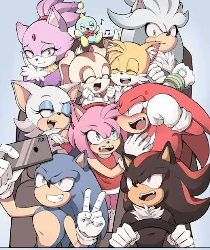 Sonic and his friends thumbnail