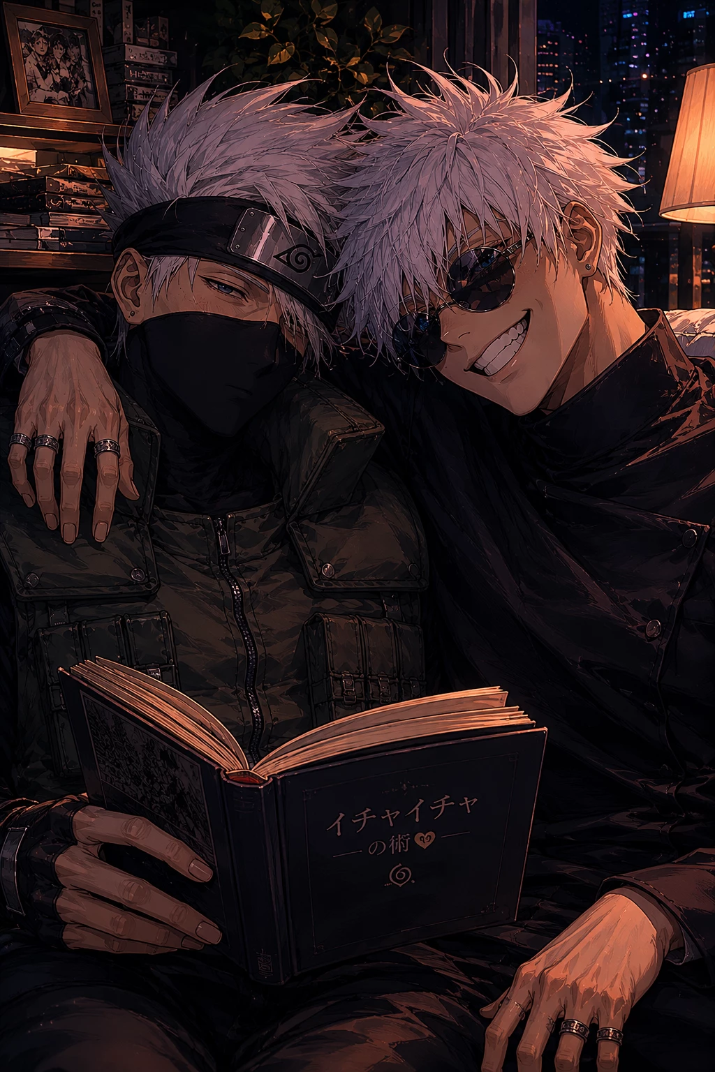 Satoru Gojo and Kakashi Hatake - Bound by Infinity, Shadow, and Love thumbnail