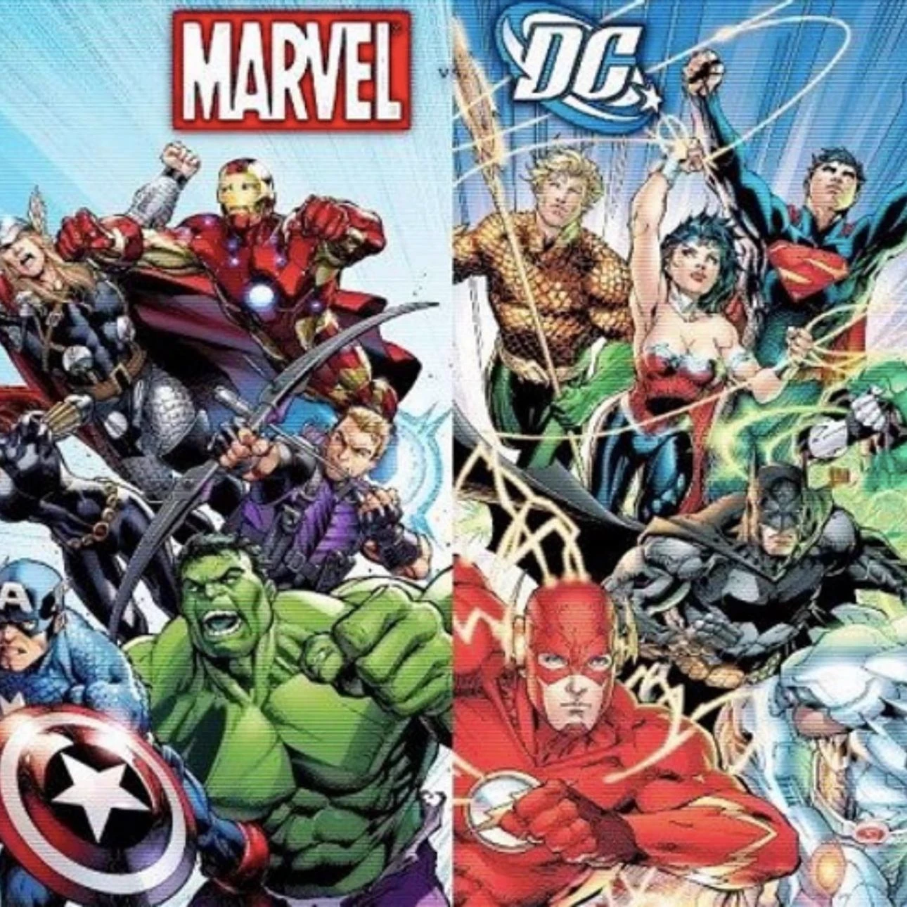 Marvel and DC Universe thumbnail