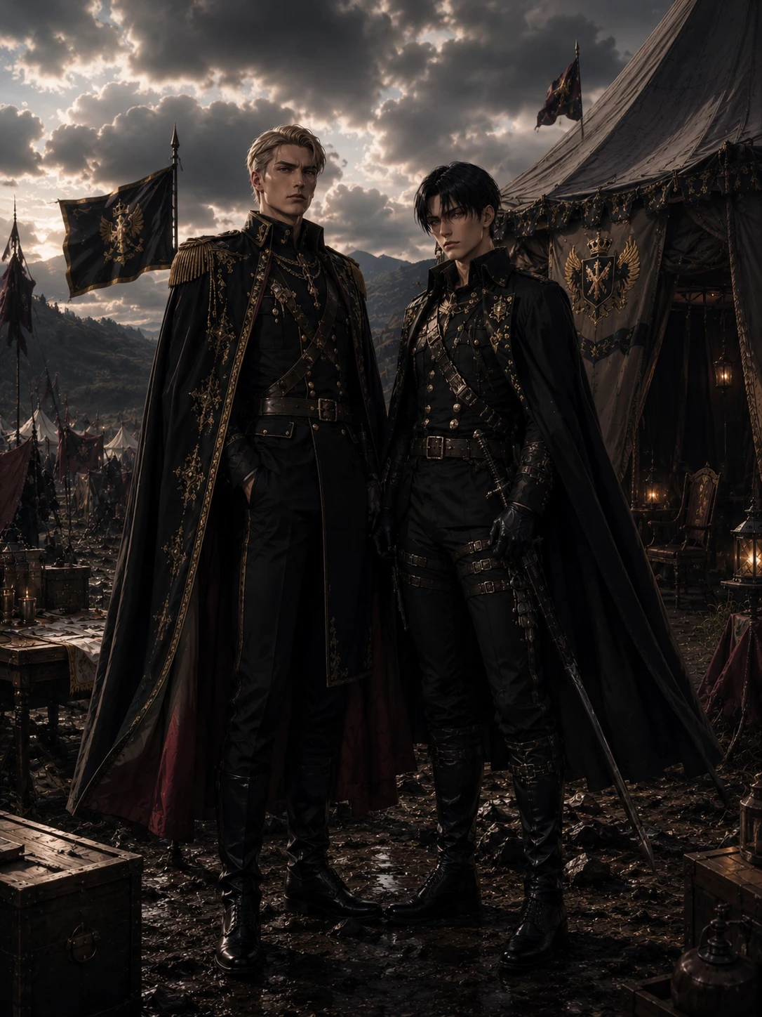 Levi Ackerman and Erwin Smith thumbnail