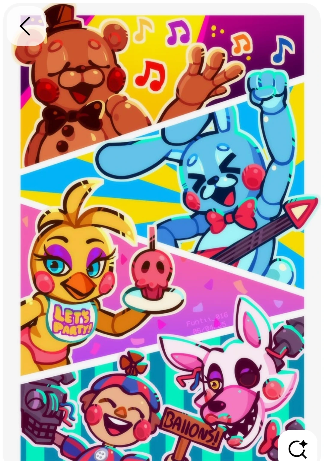 fnaf 2 charectors. thumbnail