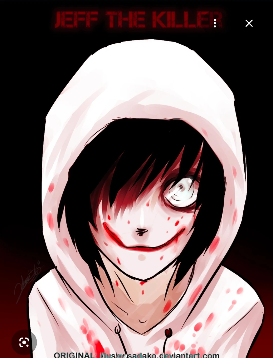 Jeffrey Woods (Jeff the Killer) thumbnail