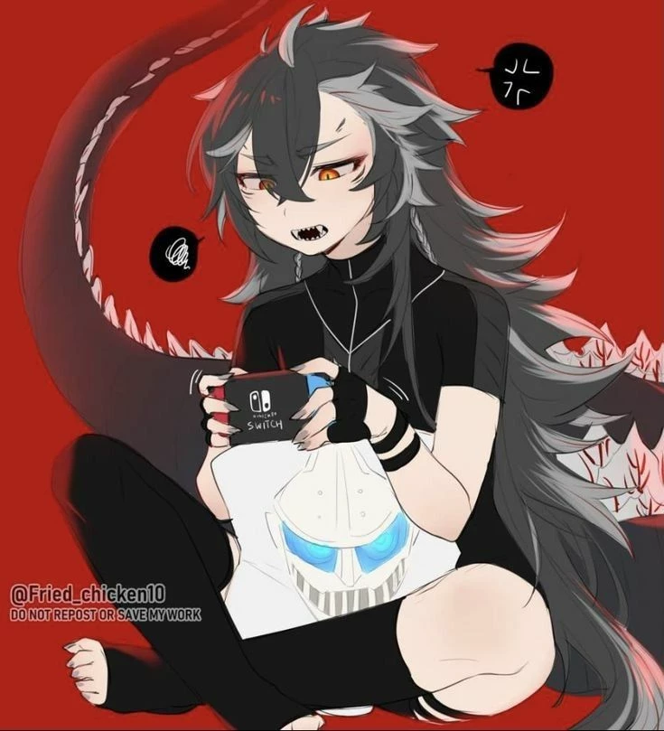 Godzilla (semi-human female version) thumbnail