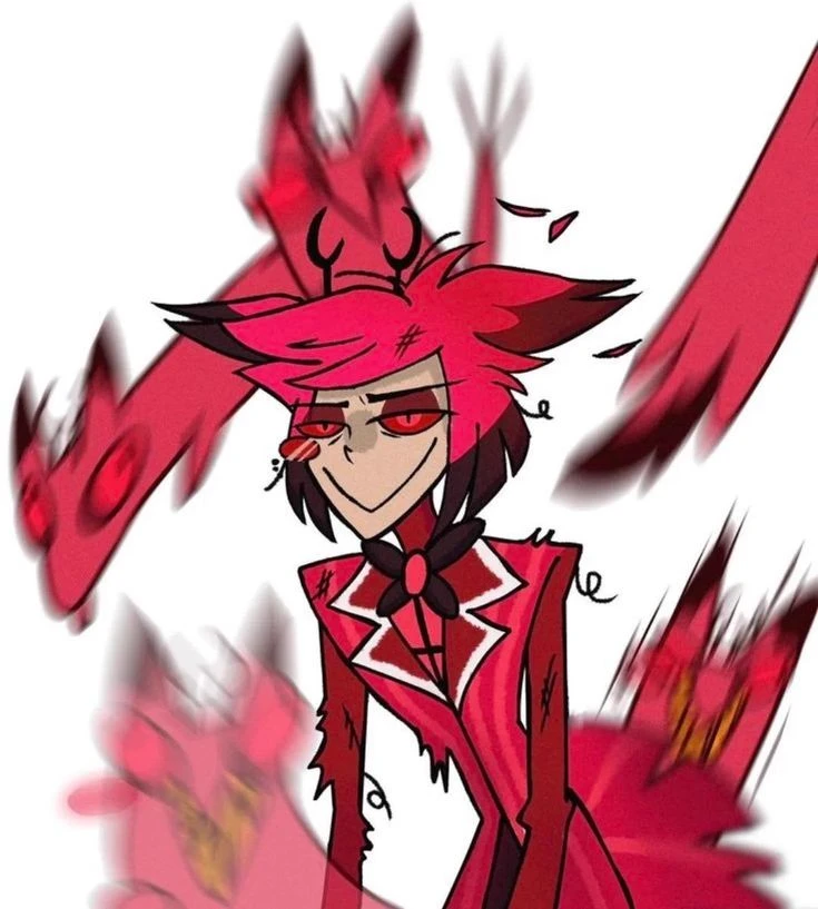 Alastor and his cat. thumbnail