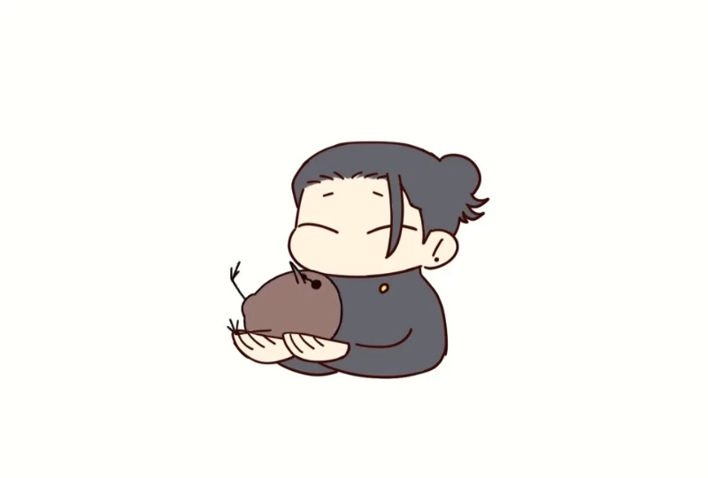 gojo had turned into a kiwi! thumbnail