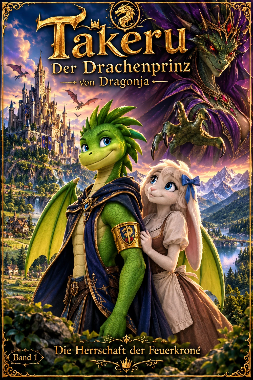 Prince Takeru, the Dragon Prince of Dragonia, reign of the Fire Crown thumbnail