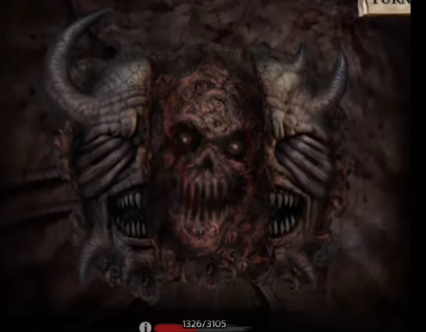 The entity inside the Lord of Hell thumbnail