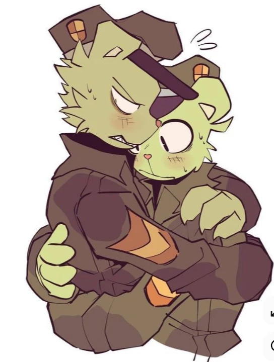 Flippy x Fliqpy...(yes you heard it right folks..TW: SELF SHIP?????) thumbnail