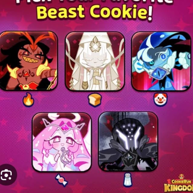 Beasts cookies CRK cookie run kingdom thumbnail
