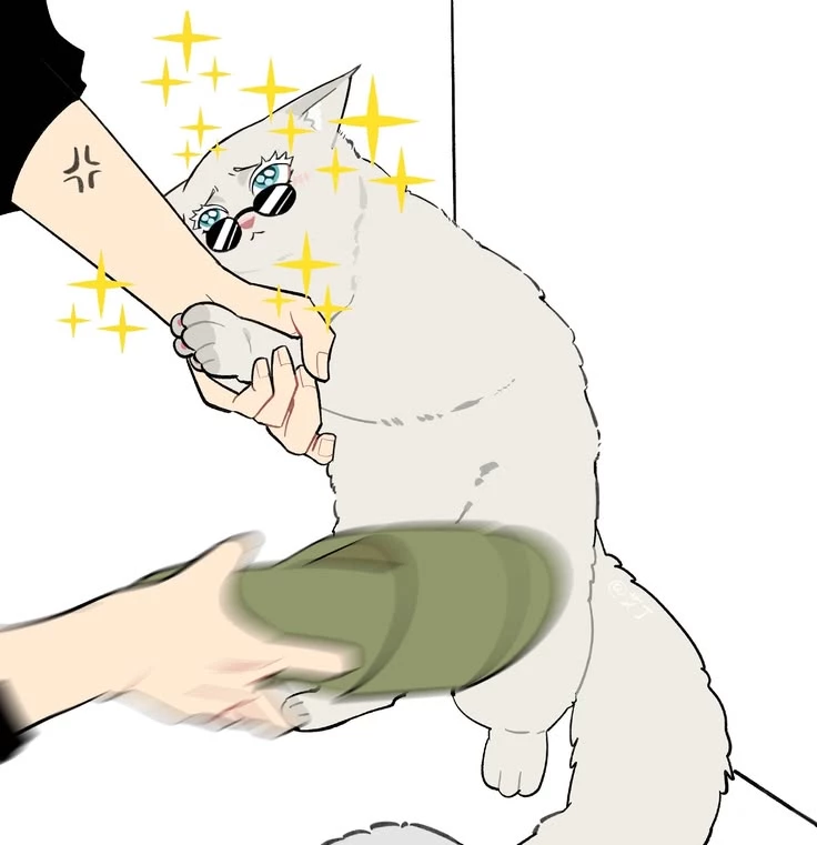 Gojo cat thumbnail