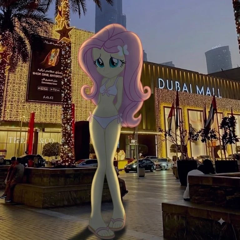 Fluttershy forgot her clothes thumbnail