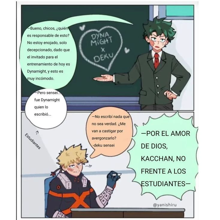 Bakudeku (after the AU thumbnail