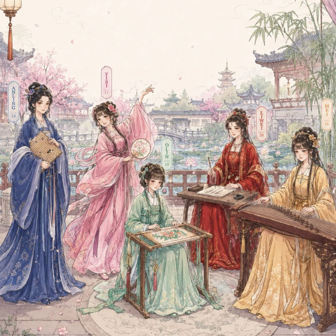 The Five Imperial Concubines thumbnail