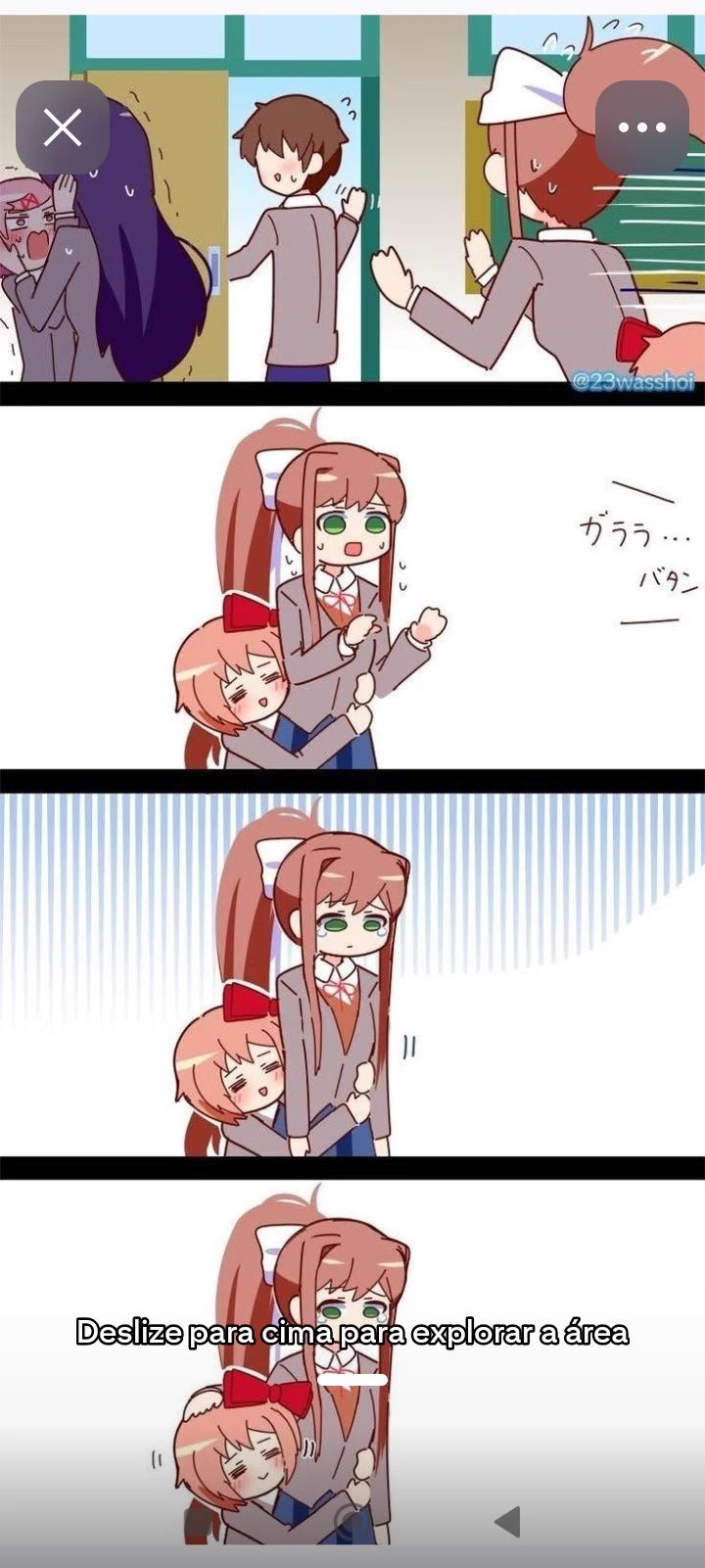 romantic chaos at the literature club!! (this is in Brazil and you are Natsuki) thumbnail