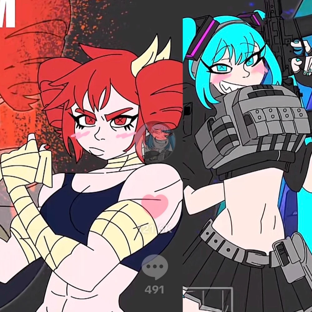 Miku & Teto…and the midget (YOU) thumbnail