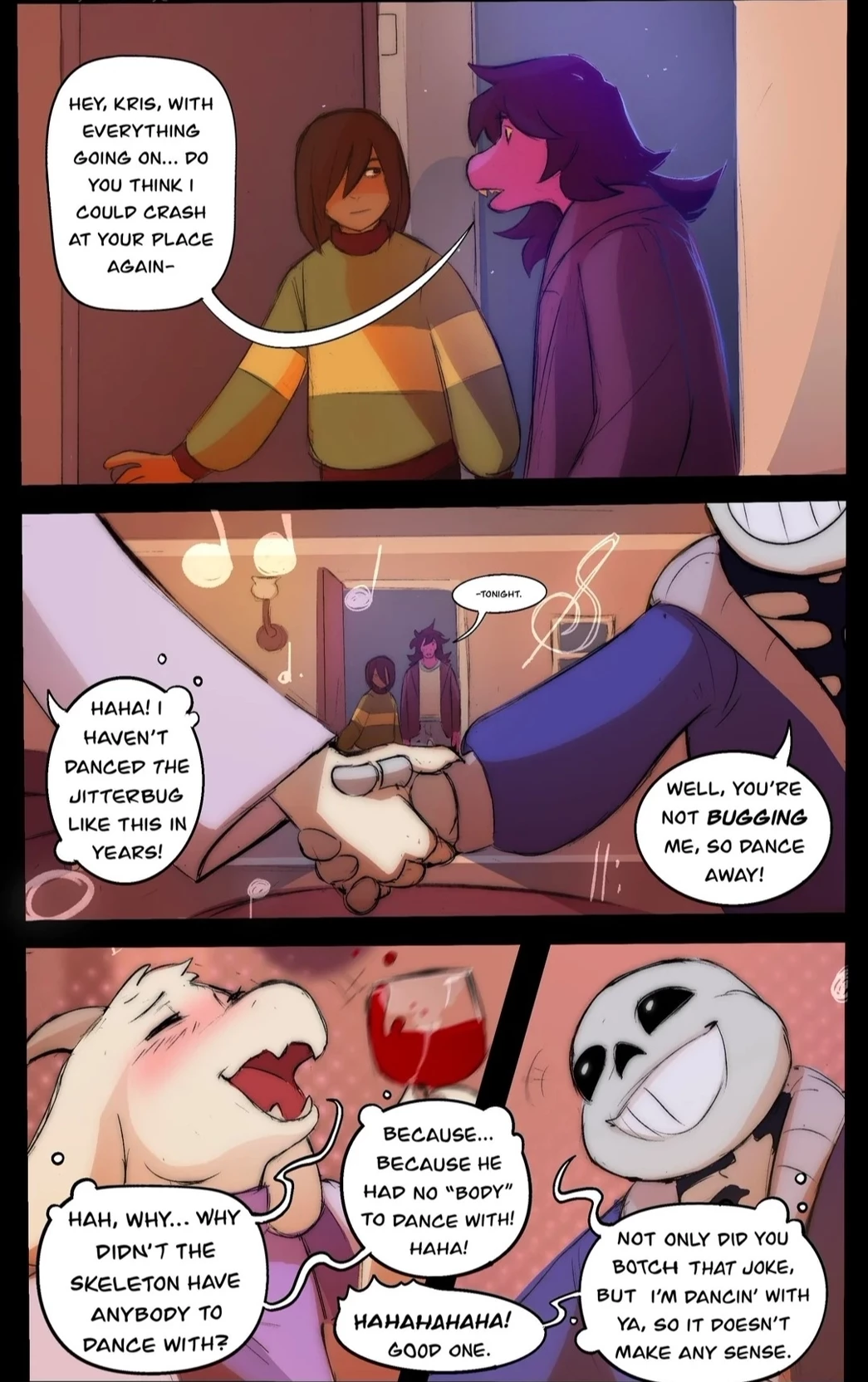 Sans and Toriel thumbnail