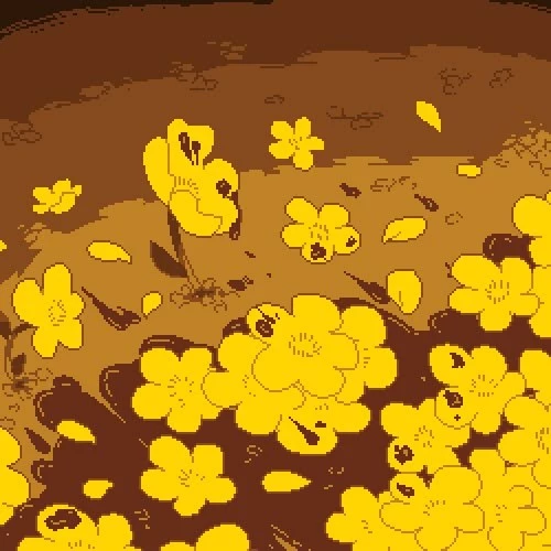 Golden Flowers