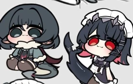 Chibi Ellen Joe and Chibi Jane Doe thumbnail