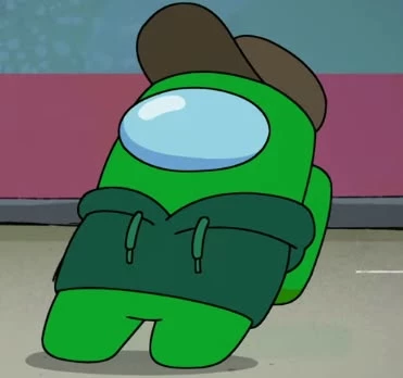Green. Among Us show thumbnail