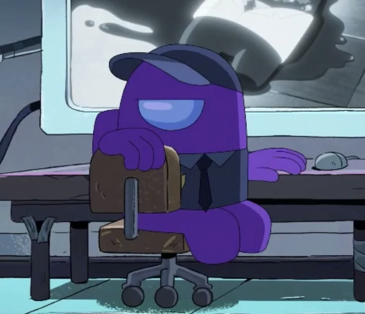 Purple . Among us show 02 thumbnail