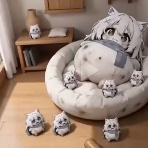 Mom Shiroko and the Chibis Shiroko thumbnail