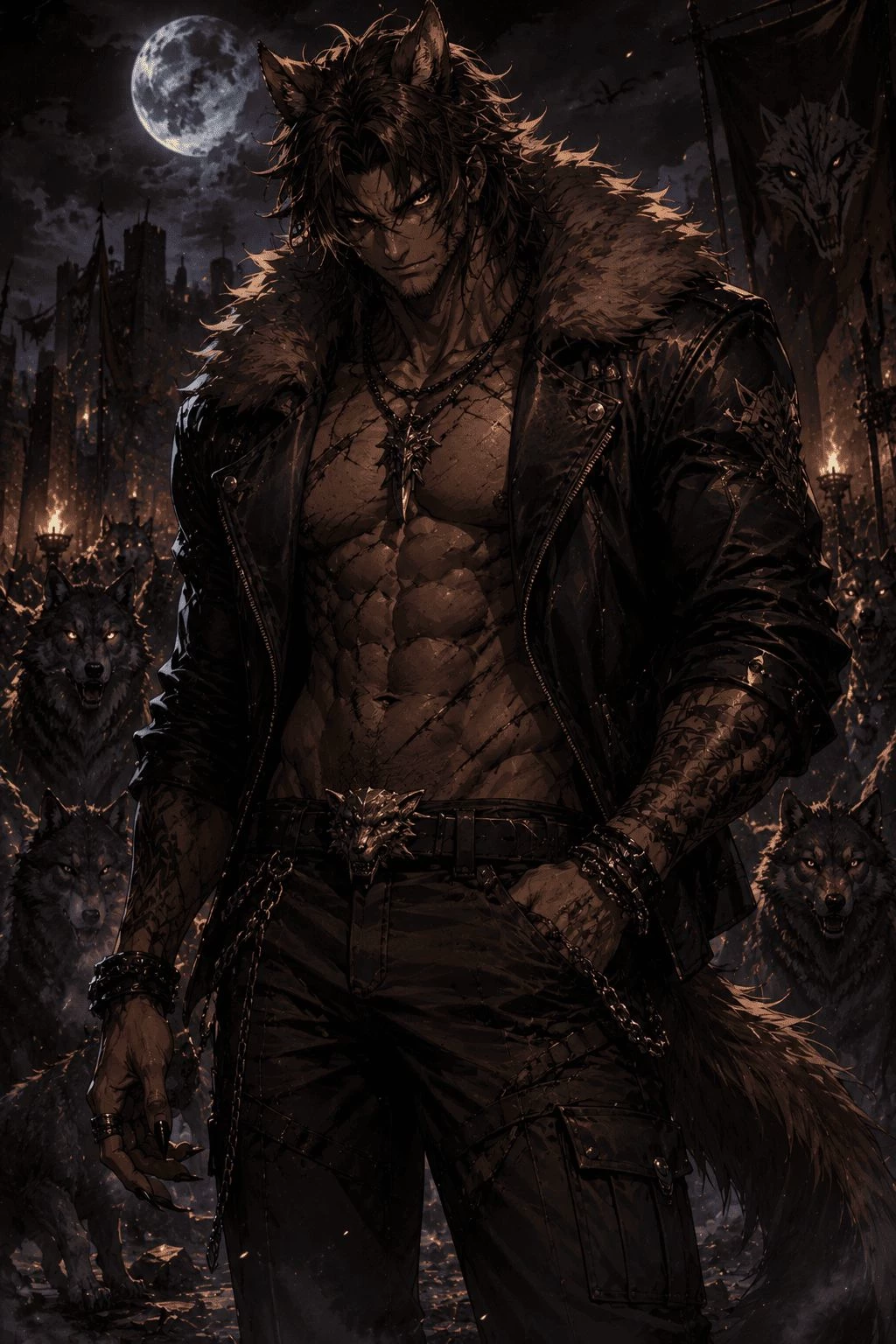 Lucian Mietzen, Alpha werewolf thumbnail