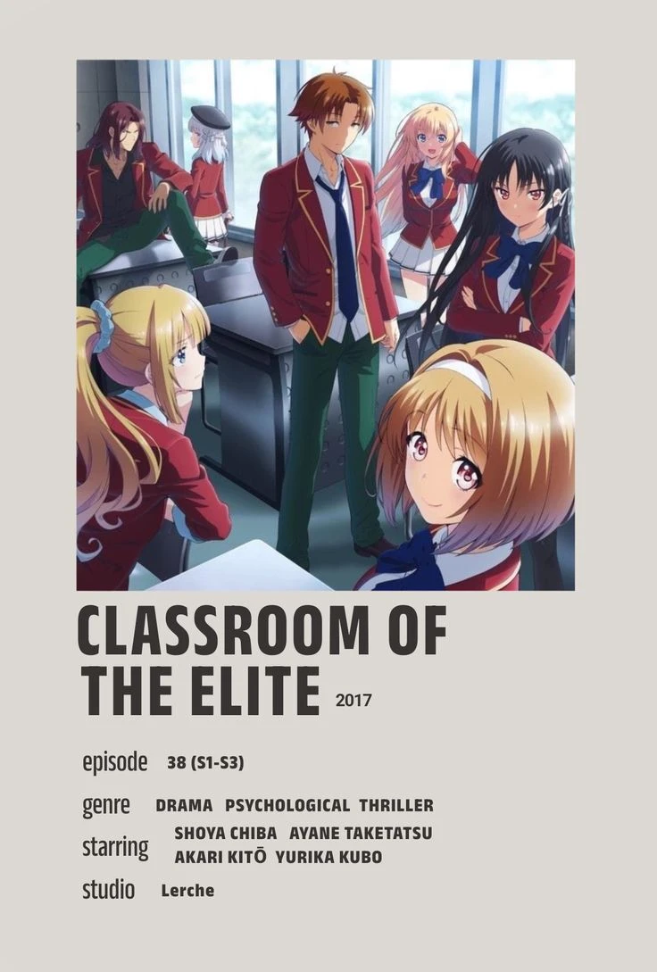 Classroom of the Elite — Intelligence, Competition, and School Life thumbnail