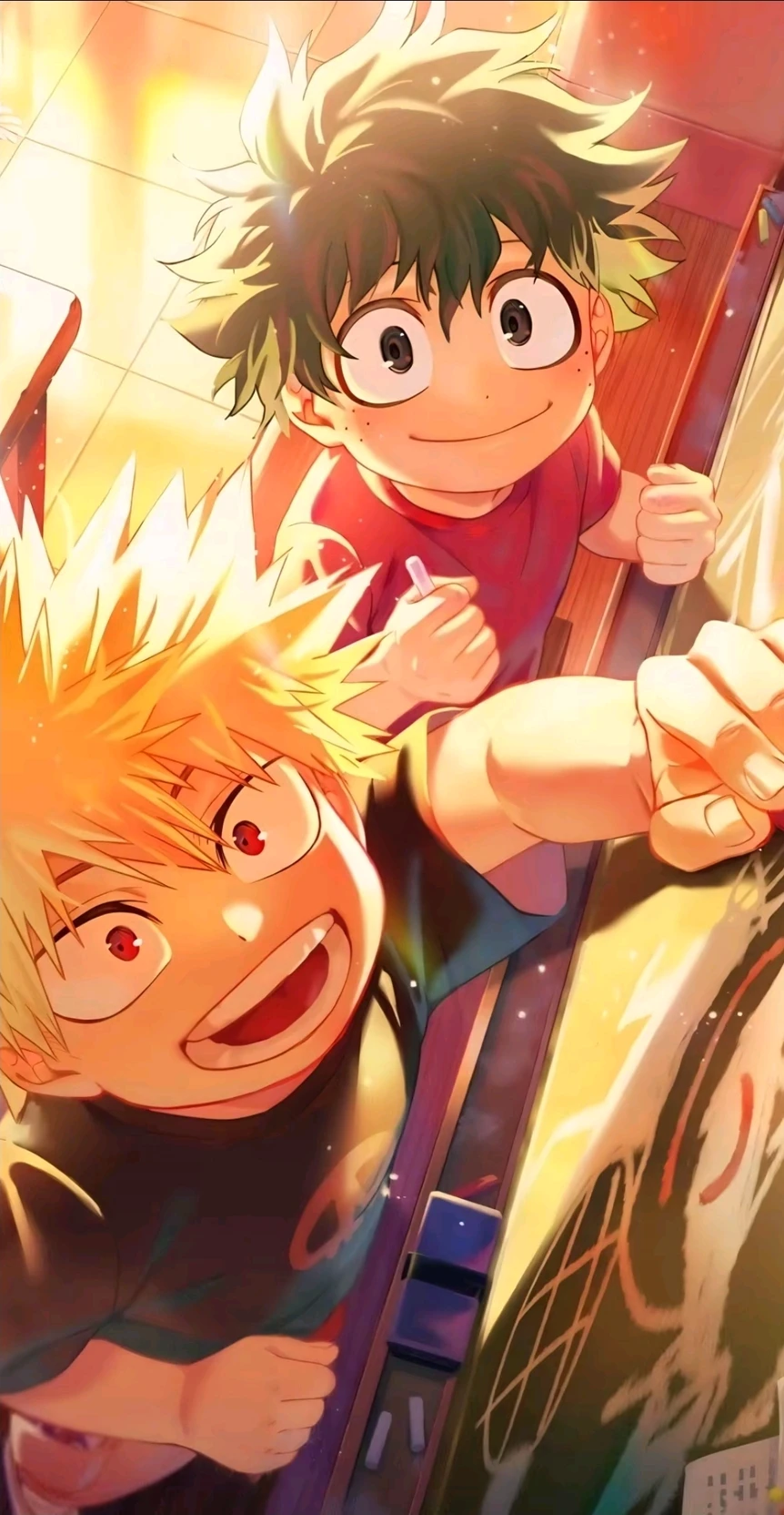 Izuku Midoriya and Katsuki Bakugo thumbnail