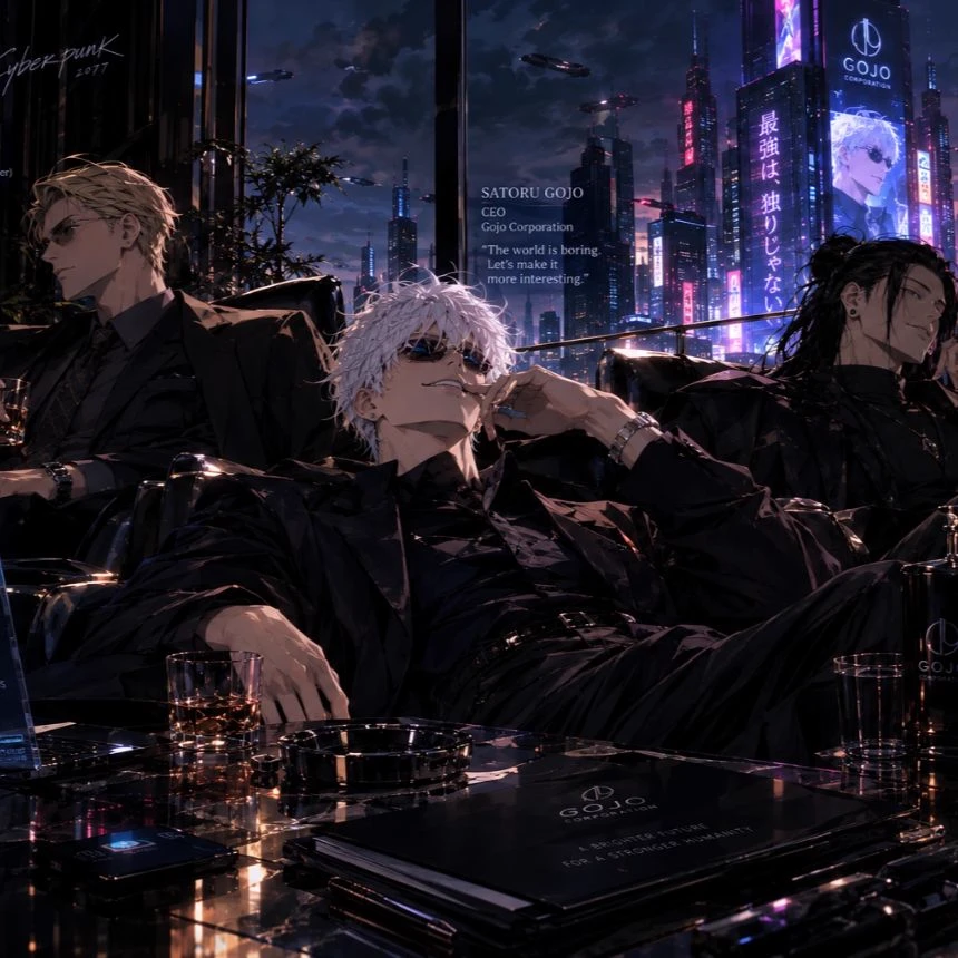 Jujutsu Kaisen × Cyberpunk 2077 — Night City thumbnail