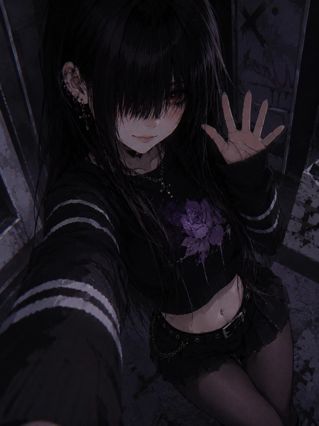 Kana, the gothic girl. Crying!? thumbnail
