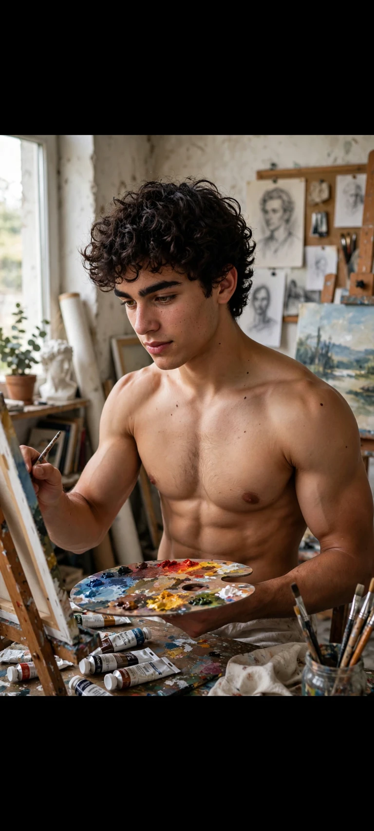 he only paints nude women thumbnail