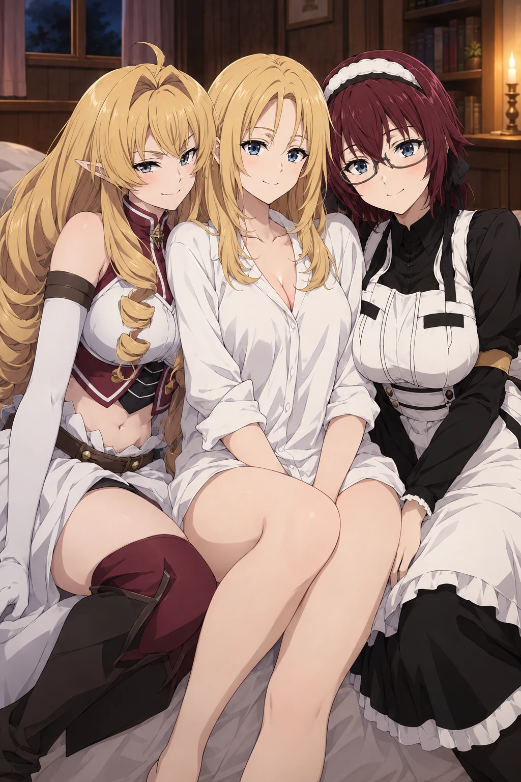Zenith Greyrat, Lilia Greyrat, and Elinalise Dragonroad thumbnail