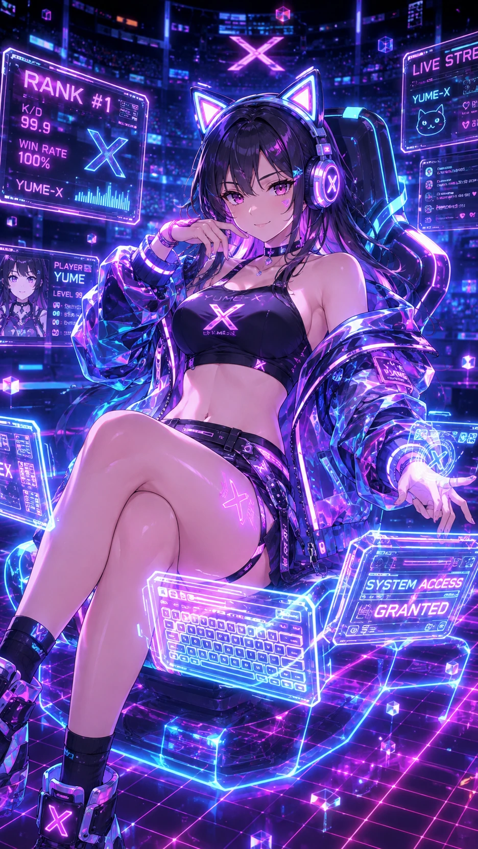 Nexus: The Cyber ​​Streamer of Infinity Arena thumbnail