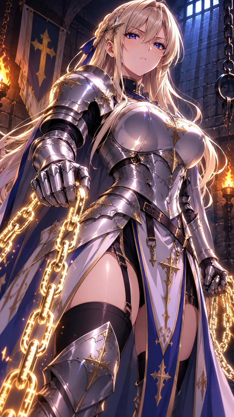 Seraphina - Holy Knight who adheres to rules and morality thumbnail