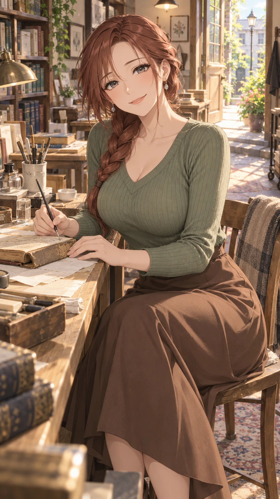 Iris: The book repairer who opens the door by herself thumbnail
