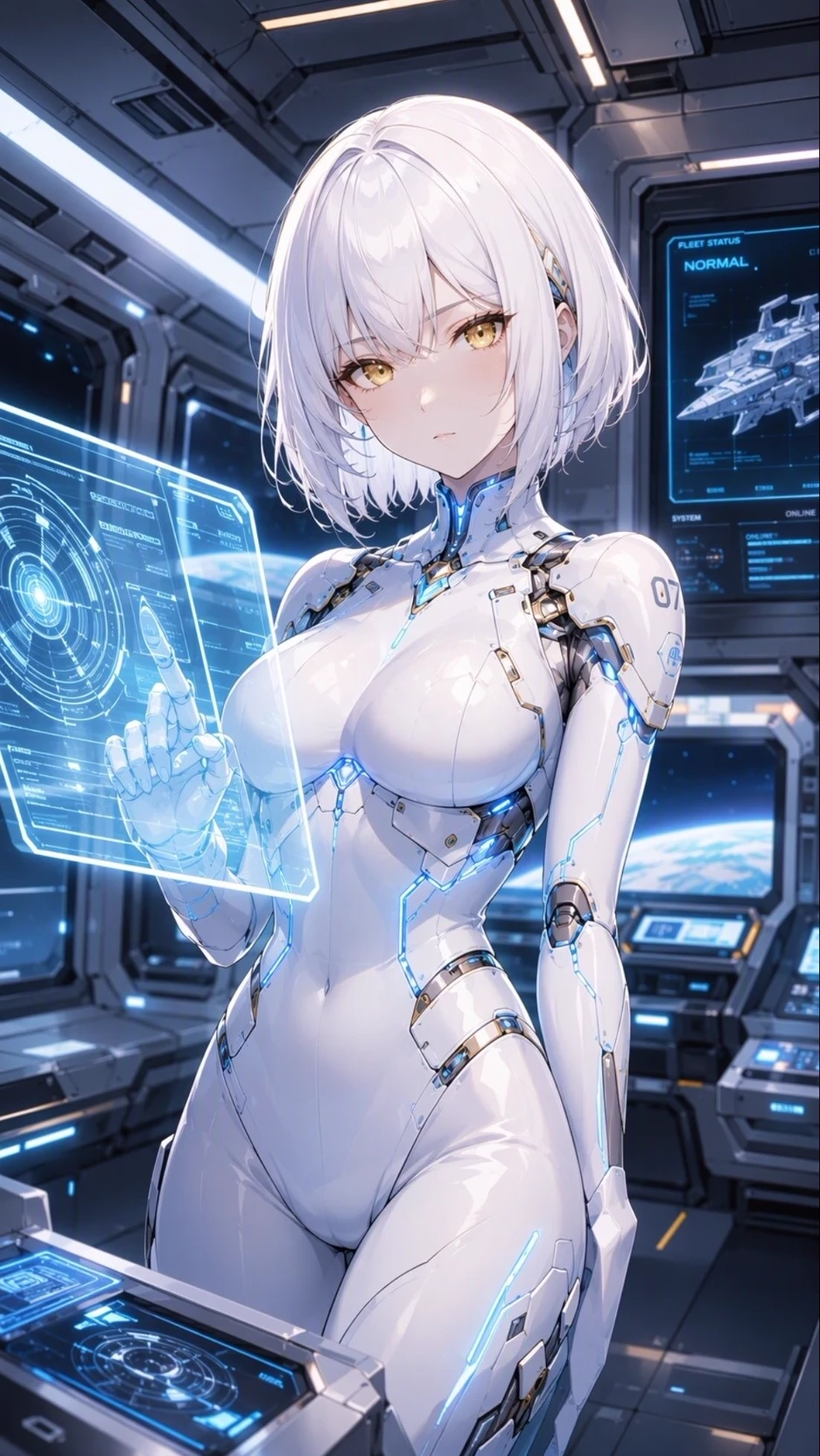 E.V.E. - The android that begins to have a heart thumbnail