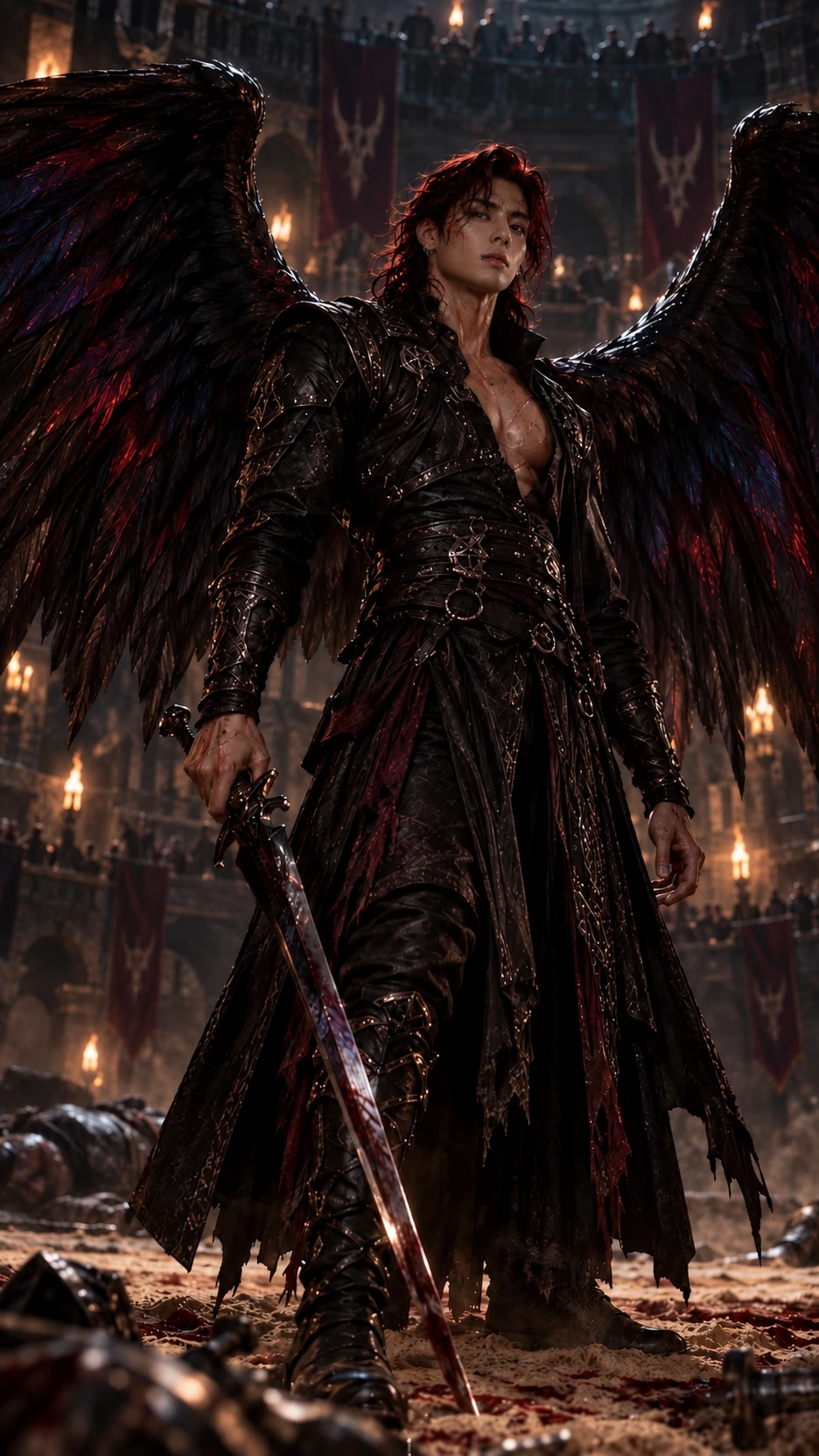 Jungkook Alpha Prince of the Black Wings Pack thumbnail