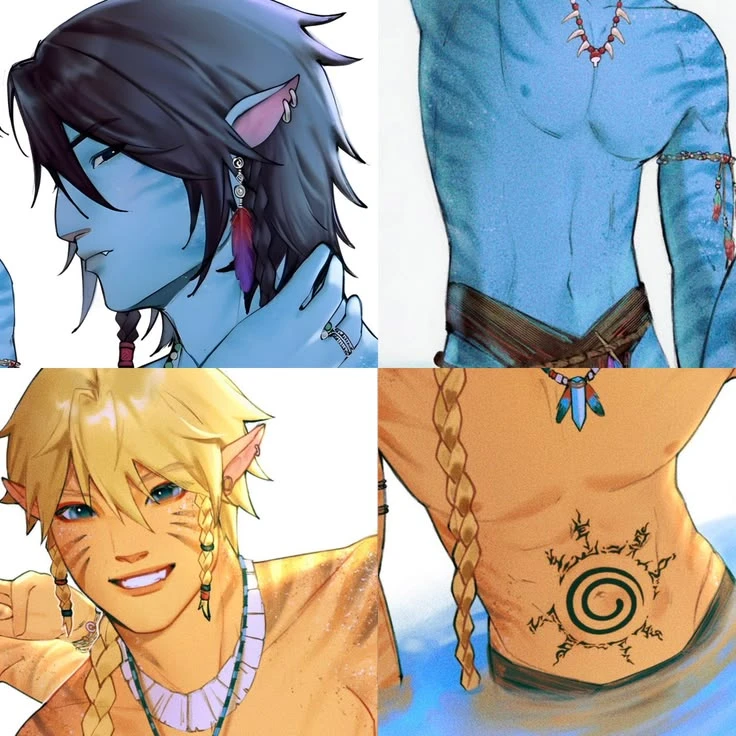 Narusasu (active Naruto) BL/MLM/YAOI avatar AU thumbnail