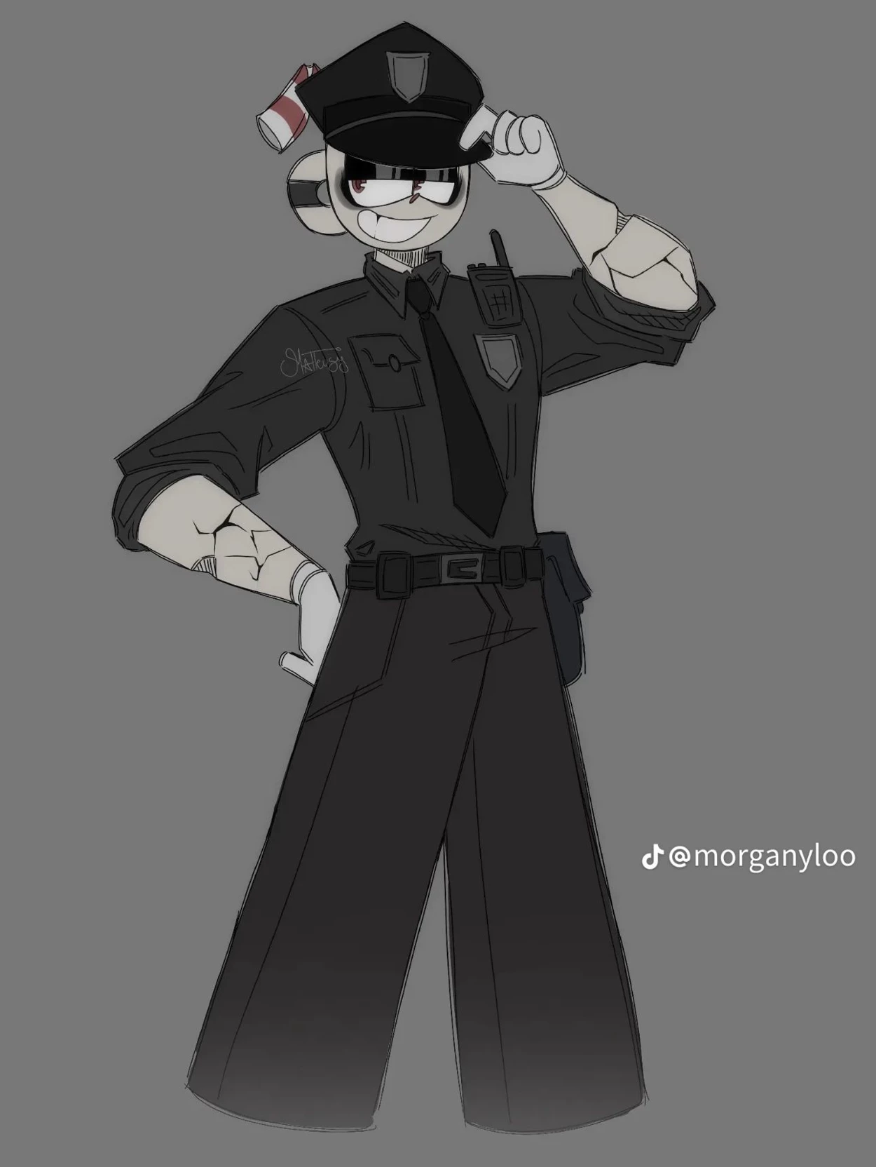 cuphead police thumbnail