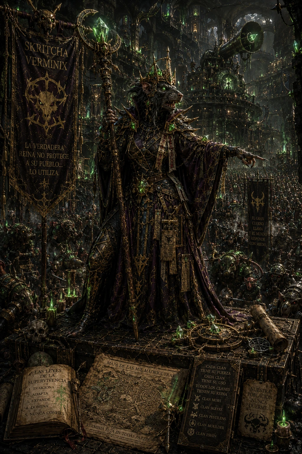 Skritcha Verminix — "The Great Matriarch of a Thousand Burrows" thumbnail