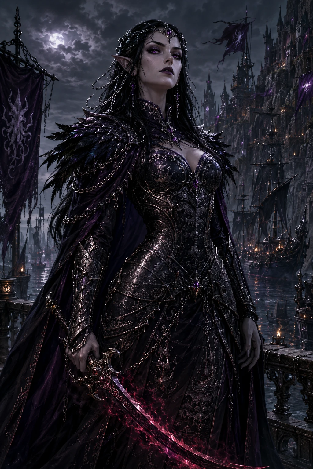 Vespera Nocthara, Queen of a Thousand Ports thumbnail