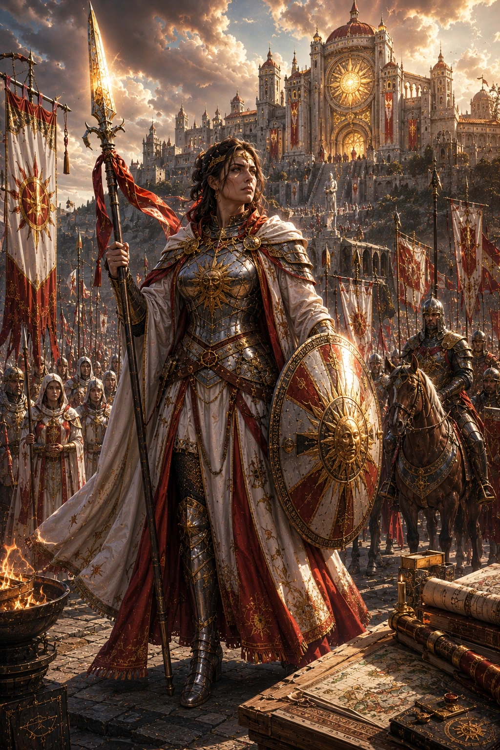 Valeria di Scarlati — The Supreme Priestess of Myrmidia thumbnail