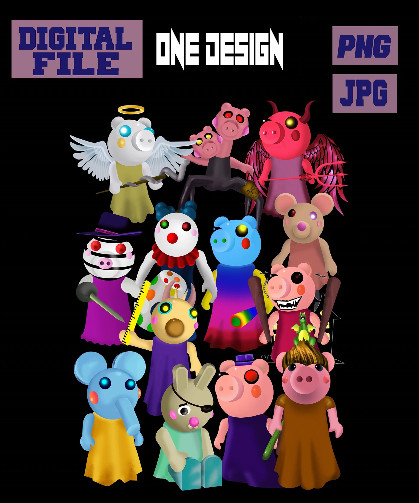 PIGGY (AU, the image is not mine) thumbnail
