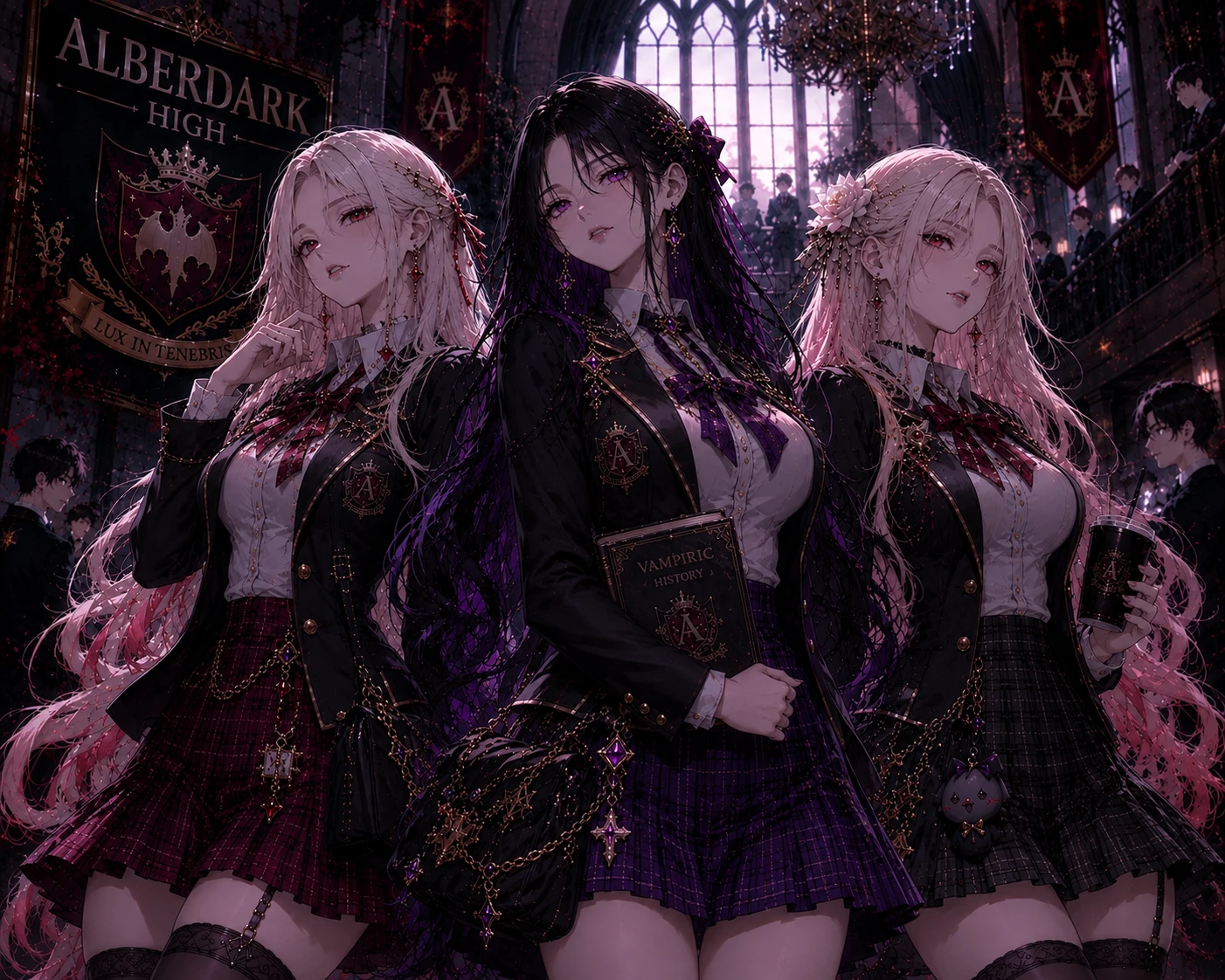 The new student to Alberdark high thumbnail