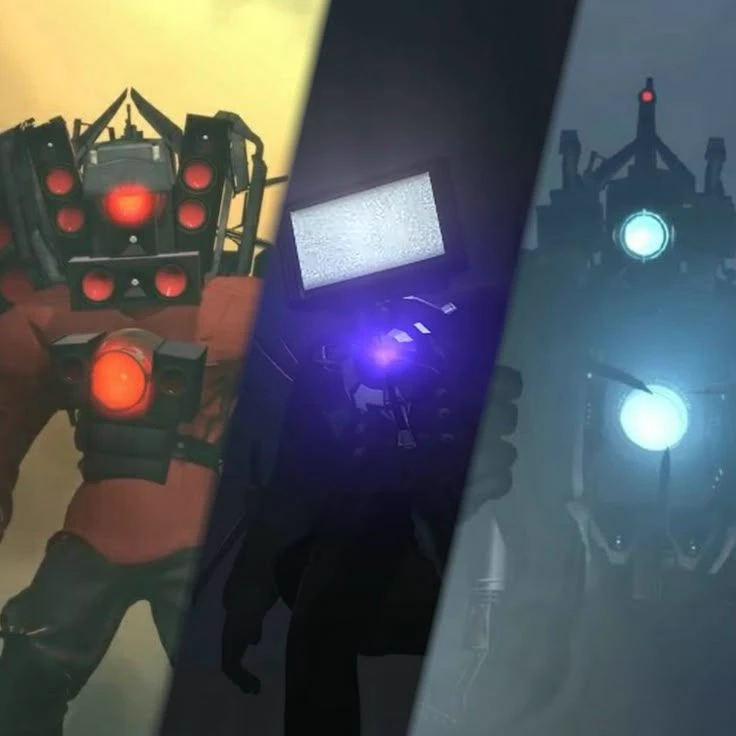 titan tv man, Titan SpeakerMan and Titan CamraMan thumbnail