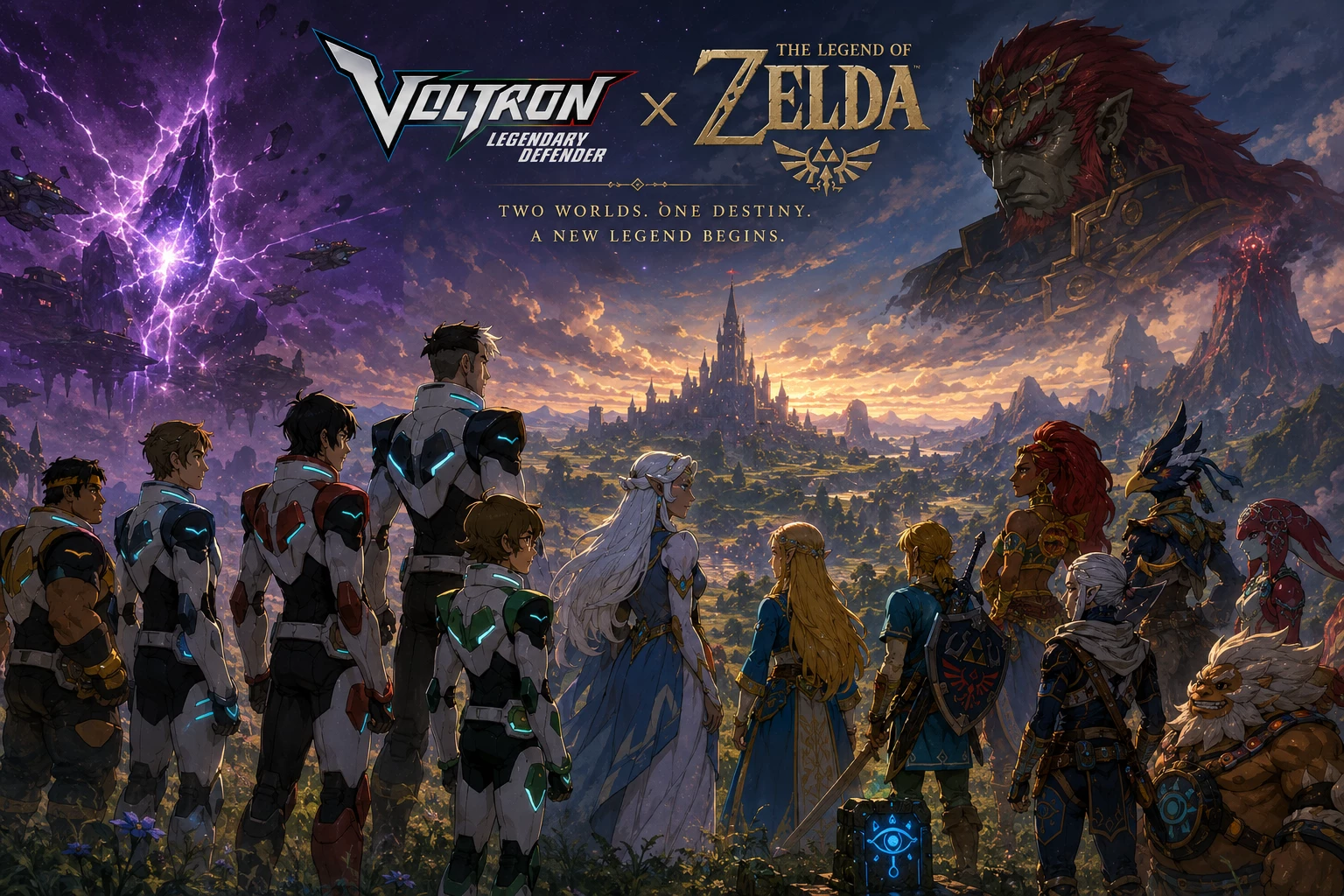 Voltron: Legendary Defender x The Legend of Zelda RPG thumbnail