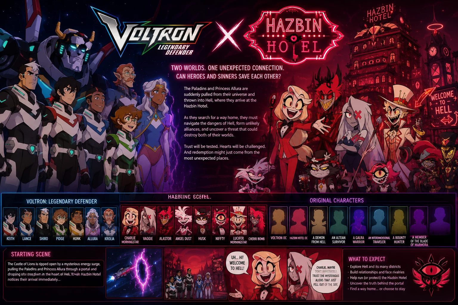Voltron: Legendary Defender × Hazbin Hotel thumbnail